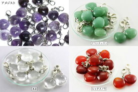 【チャーム】ハートプチホルダー 【パワーストーン 天然石 アクセサリー】