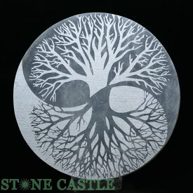 ☆高品質☆【置き石】セレナイト エナジープレート 生命の樹 (陰陽) 各種※DM便・ネコポス不可※【パワーストーン 天然石 アクセサリー】