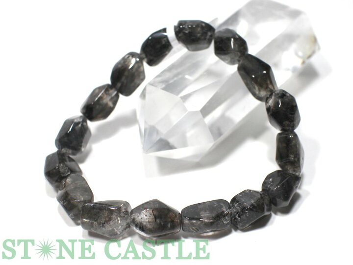 楽天市場】☆一点物☆【ブレスレット】ヒマラヤ産ブラックガーデン 