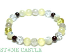 【ブレスレット】オレンジカルサイトデザインブレス (odb_245) (数量限定商品)【パワーストーン 天然石 アクセサリー レディース メンズ】