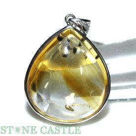 ☆一点物☆【ペンダント】ロマネサイトインシトリンクォーツ No.24【パワーストーン 天然石 アクセサリー レディース メンズ】