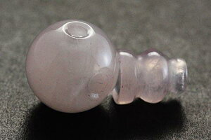 【念珠】親玉・ボサ玉セット 16mm ローズクォーツ 【パワーストーン 天然石 アクセサリー】