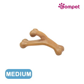 【コムペット公認】compet ベネボーン ウィッシュボーン ミディアム ベーコン チキン ピーナツバター | フレーバー トイ おもちゃ 犬 小型犬 中型犬 | 犬用 MEDIUM サイズ 目安体重 約27kg未満 Benebone ペット ペット用 ペット用品 グッズ 犬用品 犬のおもちゃ