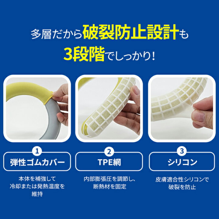 楽天市場】夏冬兼用 マルチネックバンド 1年中使える ひんやり 結露 