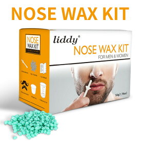 liddy NOSE WAX KIT 鼻ワックス 鼻毛 毛抜き 毛処理 顔 アプリケーター お手入れ 身だしなみ 目 鼻 口 定形外