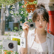 Leaf Camera デジカメ レトロカメラ スリム slim ミニカメラ 小型カメラ レトロ 韓国 エモイ Y2K シルバ…