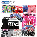 【OUT5枚】OUTDOORボクサーパンツ 太ゴム限定 5枚組福袋 送料無料 メンズボクサーパンツ アウトドア