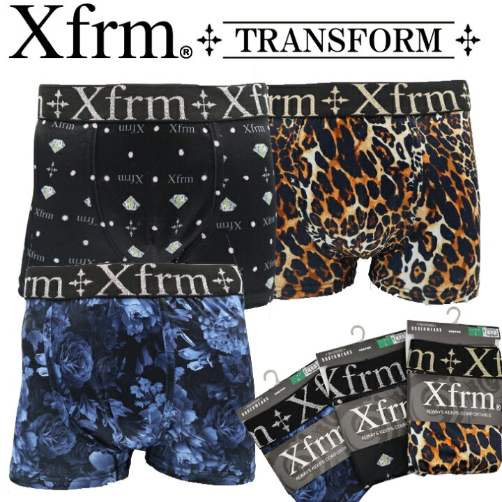 楽天市場】【スーパーセールP10倍】Xfrm メンズ ボクサーパンツ 前閉じ 
