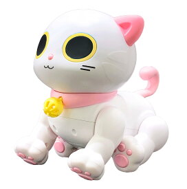 ネコ型ロボット 赤外線コントローラー ロボキャッティ フレンドリー ミィ リモコン ラジコン シロ ホワイト グレー リモコン 猫ロボット 多機能 動く 踊る 男の子 女の子 子供 キッズ おもちゃ トイ 玩具 知育 ボ ペット 猫 キャット ねこ ネコ プレゼント 送料無料