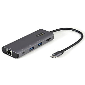 StarTech．com USBマルチハブ/USB-C/4K30Hz HDMI/100WPD/3xUSB/LAN/長尺cbl(DKT31CHPDL) 目安在庫=○