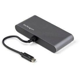 StarTech．com TB3ハブ 2x HDMI／2x USB-A／有線LAN(TB3DKM2HDL) 取り寄せ商品