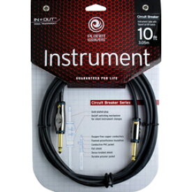 Planet Waves Circuit Breaker Instrument Cable 10FT(約3m) S/S(PW-AG-10) 仕入先在庫品