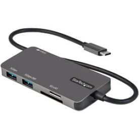 StarTech．com USBマルチハブ/USB-C/4K30Hz HDMI/100WPD/3xUSB/SD/長尺cable(DKT30CHSDPD) 目安在庫=○