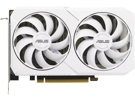 ASUS TeK DUAL GeForce RTX3060搭載/OC対応 デュアルファングラフィックカード White(DUAL-RTX3060-O8G-WHI) 取り寄せ商品