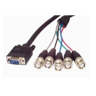 StarTech.com VGAケーブル/VGA - RGBHV変換/1.8m/VGA - 5x BNC/オス・オス(VGABNC5) 取り寄せ商品