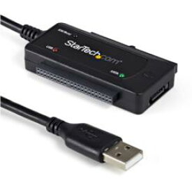 StarTech.com USBケーブル/USB 2.0 - SATA/IDE/2.5/3.5インチSSD/HDD/480Mbps(USB2SATAIDE) 目安在庫=△