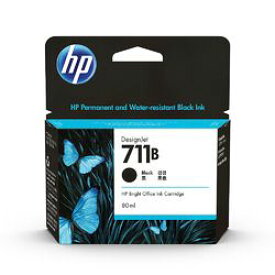 日本HP 3WX01A HP711Bインクカートリッジ ブラック80ml 目安在庫=△