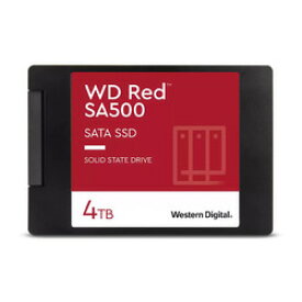 WESTERN　DIGITAL WDS400T2R0A WD Red SA500 SSD SATA6Gb/s 4TB 2.5inch 目安在庫=○