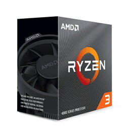 AMD BOX Ryzen 3 4100 with Wraith Stealth Cooler AM4 65W(100-100000510BOX) 取り寄せ商品