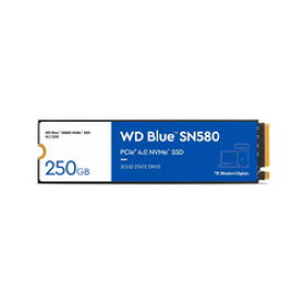 WESTERN　DIGITAL WD Blue SN580 SSD M.2 PCIe Gen 4 x4 with NVM Express　250GB　(WDS250G3B0E) 取り寄せ商品