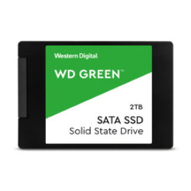 WESTERN　DIGITAL WDS200T2G0A WD Green SSD SATA6Gb/s 2TB 2.5inch 取り寄せ商品