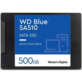 WESTERN　DIGITAL WDS500G3B0A WD Blue SA510 SSD SATA6Gb/s 500GB 2.5inch 目安在庫=○