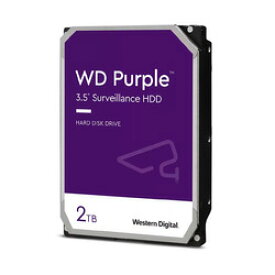 WESTERN　DIGITAL WD23PURZ WD Purple SATA 6Gb/s 64MB 2TB 3.5inch CMR 取り寄せ商品