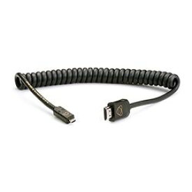 ATOMOS ATOMFLEX PRO HDMI COILED CABLE (Micro to Full 40cm) ATOM4K60C2 取り寄せ商品