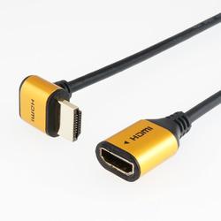 ホーリック ホーリック HDMI延長ケーブル L型90度 15cm ゴールド HLFM015-583GD メーカー在庫品