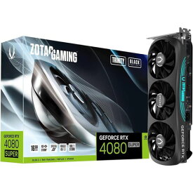 ZOTAC GAMING GEFORCE RTX 4080 SUPER TRINITY BLACK ED 16GB GDDR6X(4537694344869) 目安在庫=△