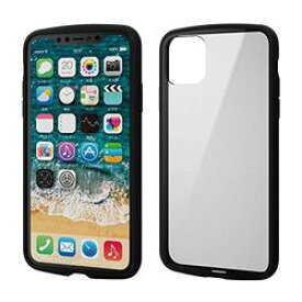 エレコム iPhone 11 Pro Max TOUGH SLIM LITE フレームカラー ブラック(PM-A19DTSLFCBK) 目安在庫=△【期間数量限定】