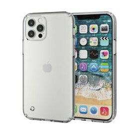 エレコム iPhone 12 iPhone 12 Pro ハイブリッドケース フォルティモ(R) クリア(PM-A20BHVC2CR) メーカー在庫品