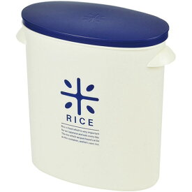 パール金属 RICE お米袋のままストック5kg用 ネイビー(HB-2166) 取り寄せ商品