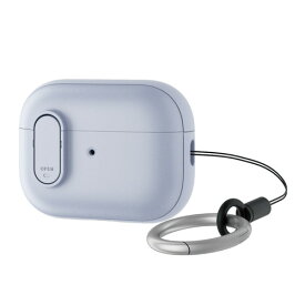 エレコム AirPods Pro 第2世代用TOUGH SLIM Lockケース ブルー(AVA-AP4TSLBU) メーカー在庫品