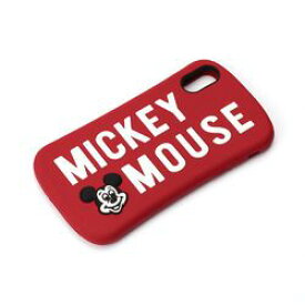 PGA iPhone XS/X用 シリコンケース ミッキーマウス/レッド(PG-DCS377MKY) 取り寄せ商品