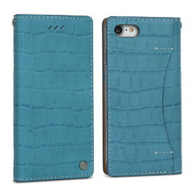 FANTASTICK Wetherby・Premium Croco (Blue) for iPhone 7 I7N06-16B767-14 取り寄せ商品