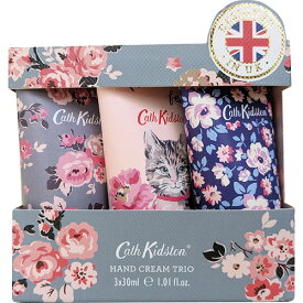 Cath　Kidston ハンドクリームトリオ キャット&フラワー(C5025019) 取り寄せ商品