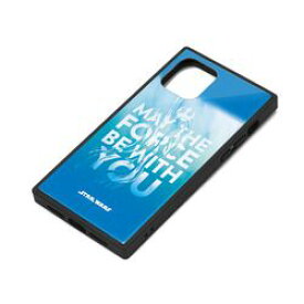 PGA iPhone 11 Pro用 ガラスハイブリッドケース [ブルー](PG-DGT19A35SW) 取り寄せ商品