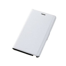 レイ・アウト GALAXY Note Edge用 カラフル・スリムレザー(合皮タイプ)/ホワイト(RT-SC01GCLC2/W) 取り寄せ商品