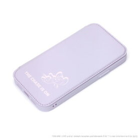 PGA iPhone 12 mini ガラスフリップケース [トムとジェリー/ラベンダー](PG-WGF20F02TAJ) 取り寄せ商品