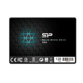 Silicon　Power SILICON POWER 内蔵SSD 2.5インチ 7mm厚 SATA3 S55シリーズ 120GB(SPJ120GBSS3S55B) 取り寄せ商品