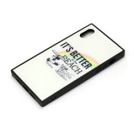 PGA iPhone XR用 ガラスハイブリッドケース ミッキーマウス/ホワイト(PG-DCS671MKY) 取り寄せ商品
