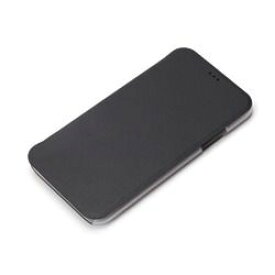 PGA iPhone XS/X用 フリップハードケース ブラック(PG-17XFP41BK) 取り寄せ商品