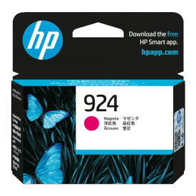 日本HP HP 924 インクカートリッジ マゼンタ(4K0U4NA) 目安在庫=△
