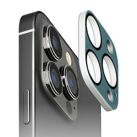 PGA iPhone 15 Pro Max/iPhone 15 Pro カメラフルプロテクター PVC BL(PG-23BCLG19BL) 取り寄せ商品