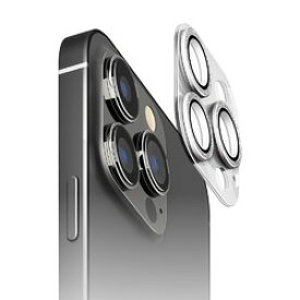 PGA iPhone 15 Pro Max/iPhone 15 Pro カメラフルプロテクター ラメSV(PG-23BCLG12SV) 取り寄せ商品
