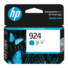 日本HP HP 924 インクカートリッジ シアン(4K0U3NA) 目安在庫=△