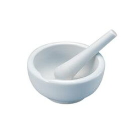 磁製乳鉢　φ120mm　　乳棒付き (1セット)(4573213211656) 目安在庫=○