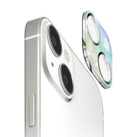 PGA iPhone 15 Plus/iPhone 15 カメラフルプロテクター オーロラ/SV(PG-23ACLG07SV) 目安在庫=△