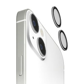 PGA iPhone 15 Plus / iPhone 15 カメラレンズプロテクター ブラック(PG-23ACLG23BK) 取り寄せ商品